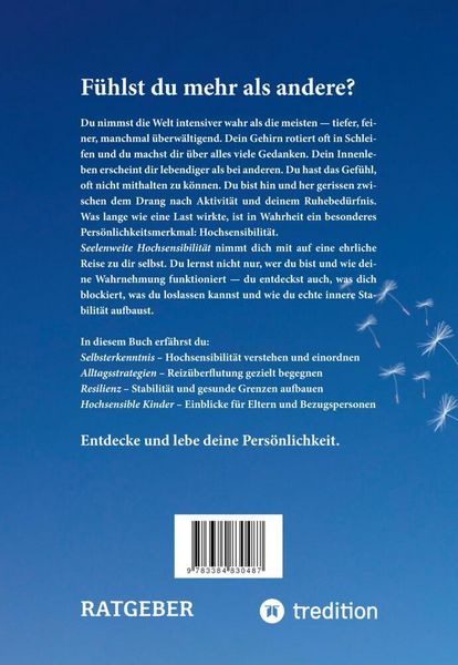 Produktbild: Seelenweite Hochsensibilit&auml;t