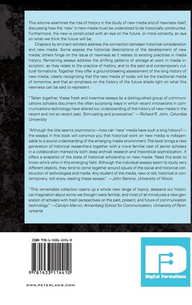 Produktbild: The Long History of New Media
