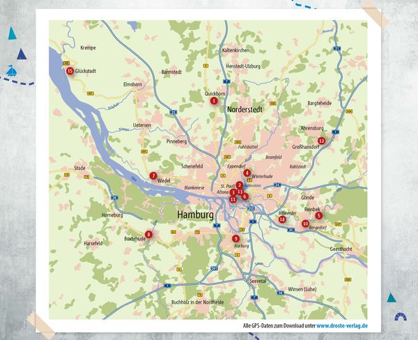 Produktbild: In und um Hamburg. Radeln für die Seele