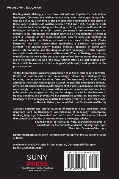 Produktbild: Heidegger's Conversations