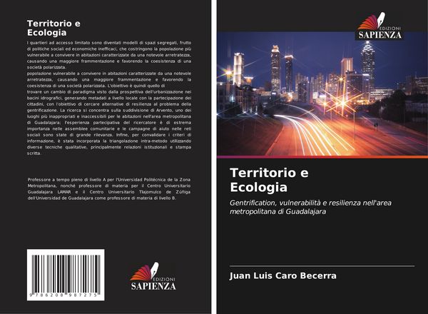 Produktbild: Territorio e Ecologia