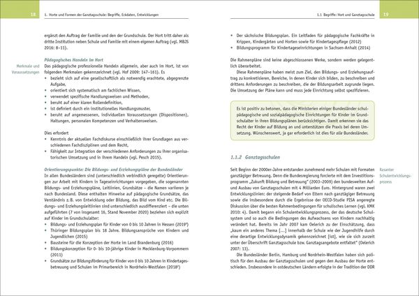 Qualität in Ganztag, Hort und Schulkindbetreuung