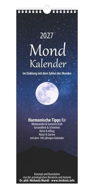 Produktbild: Mondkalender 2027