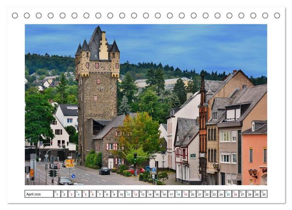 Produktbild: Mayen - Das Tor zur Eifel (Tischkalender 2026 DIN A5 quer), CALVENDO Monatskalender