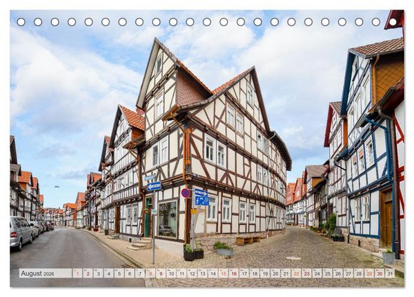 Produktbild: Bad Sooden-Allendorf Impressionen (Tischkalender 2026 DIN A5 quer), CALVENDO Monatskalender