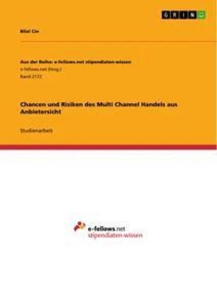 Produktbild: Chancen und Risiken des Multi Channel Handels aus Anbietersicht