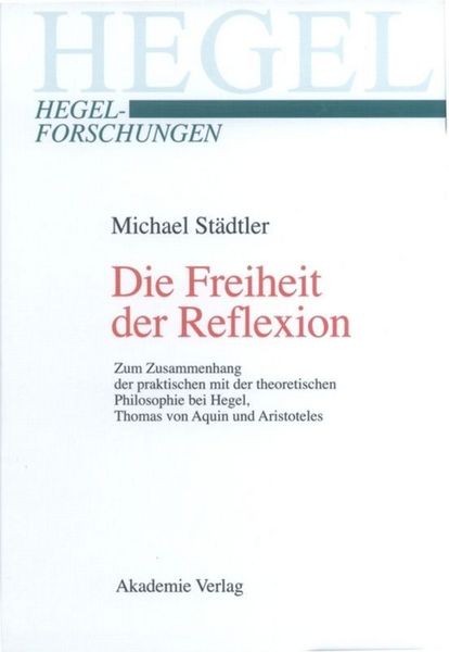 Produktbild: Die Freiheit der Reflexion