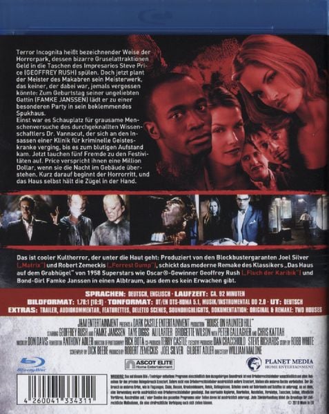 Produktbild: House on Haunted Hill