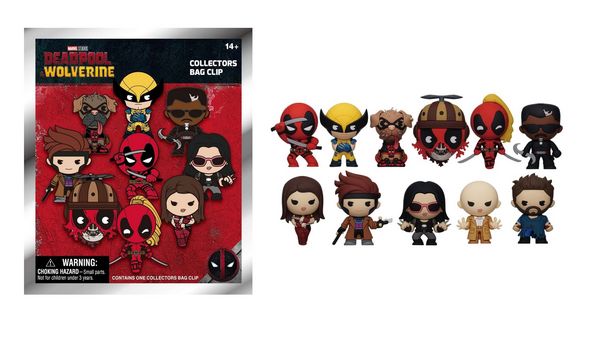 Produktbild: Deadpool & Wolverine Movie 3D Foam Bag Clip