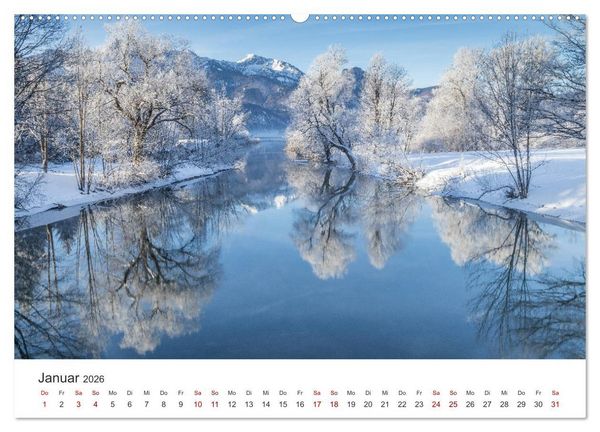 Produktbild: Berge und Seen - Die Perlen der Natur (Wandkalender 2026 DIN A2 quer), CALVENDO Monatskalender