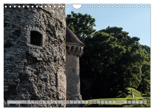 Produktbild: Die Perle am Finnischen Meerbusen Tallinn (Wandkalender 2026 DIN A4 quer), CALVENDO Monatskalender