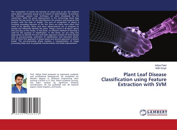 Produktbild: Plant Leaf Disease Classification using Feature Extraction with SVM