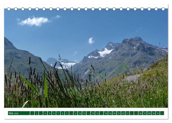 Produktbild: Montafon (Tischkalender 2026 DIN A5 quer), CALVENDO Monatskalender