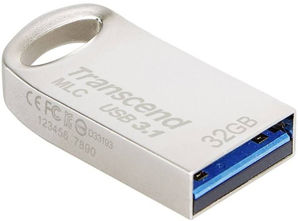 Transcend JetFlash® 720S MLC USB-Stick 32GB Silber TS32GJF720S USB 3.2 Gen 2 (USB 3.1)