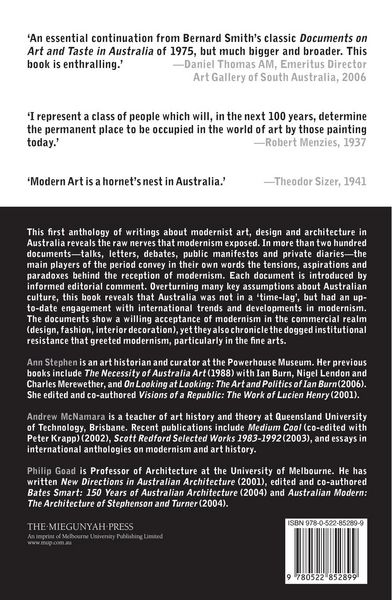 Produktbild: Modernism and Australia