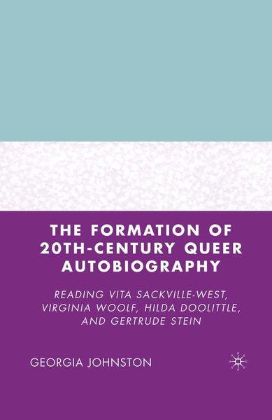 Produktbild: The Formation of 20th-Century Queer Autobiography