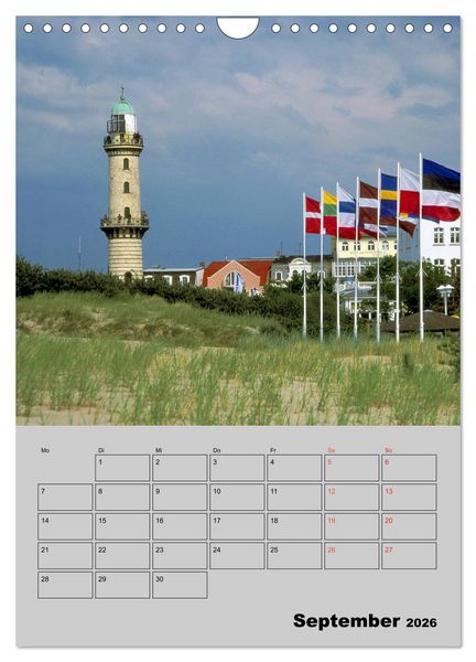 Produktbild: Attraktive Leuchtt&uuml;rme (Wandkalender 2026 DIN A4 hoch), CALVENDO Monatskalender