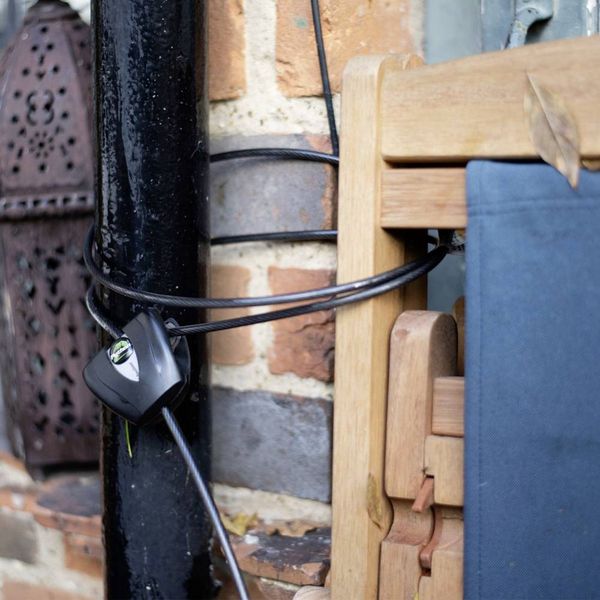 Produktbild: Master Lock 8417EURDPRO Kabelschloss Schwarz Schl&uuml;sselschloss