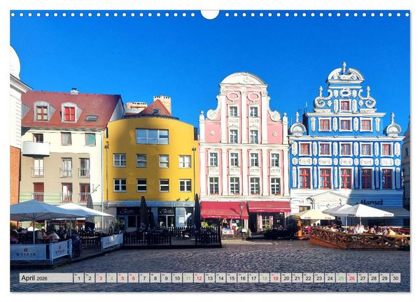 Produktbild: Stettin - Bedeutende Hafenstadt in Polen (Wandkalender 2026 DIN A3 quer), CALVENDO Monatskalender