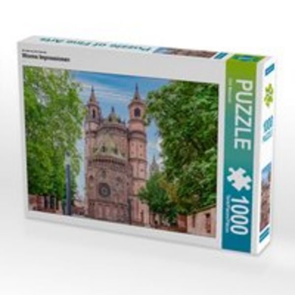 CALVENDO Puzzle Ein Motiv aus dem Kalender Worms Impressionen | 1000 Teile Lege-Größe 64x48cm Foto-Puzzle für glückliche Stunden
