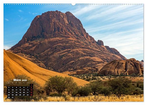 Produktbild: Blickpunkte in Namibia (hochwertiger Premium Wandkalender 2026 DIN A2 quer), Kunstdruck in Hochglanz