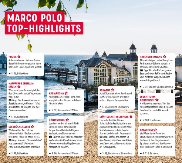Produktbild: MARCO POLO Reisef&uuml;hrer R&uuml;gen, Hiddensee, Stralsund