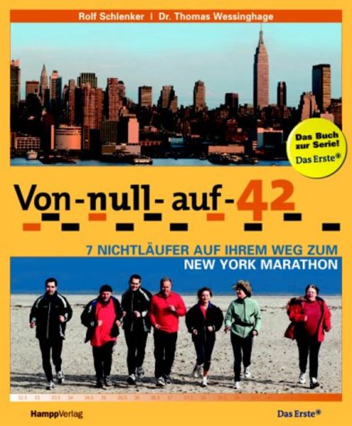 0-42 Marathon, Taschenbuch von Thomas Wessinghage,Rolf Schlenker, Hampp Stuttgart