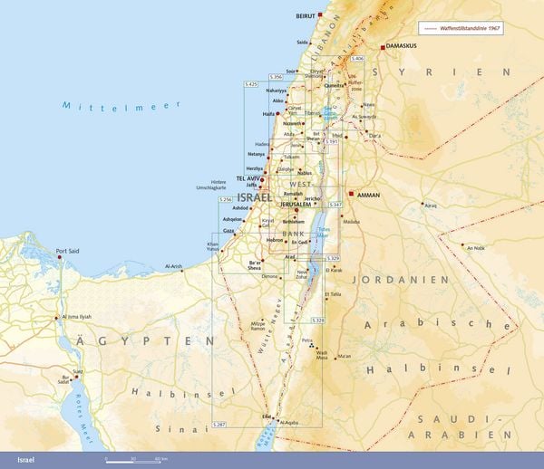 Produktbild: TRESCHER Reisef&uuml;hrer Israel und Pal&auml;stina