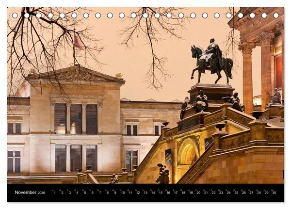 Produktbild: Berlin zwischen Klassizismus und Moderne 2026 (Tischkalender 2026 DIN A5 quer), CALVENDO Monatskalender
