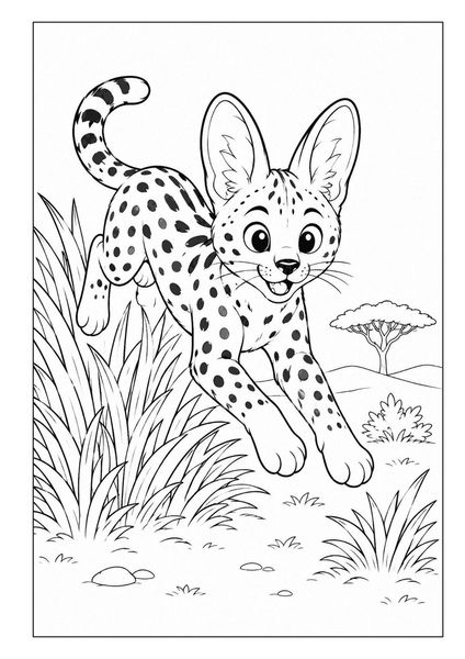 Produktbild: Dschungeltiere Malbuch f&uuml;r Kinder von 5&ndash;7 Jahren mit 50 sch&ouml;nen Ausmalbildern
