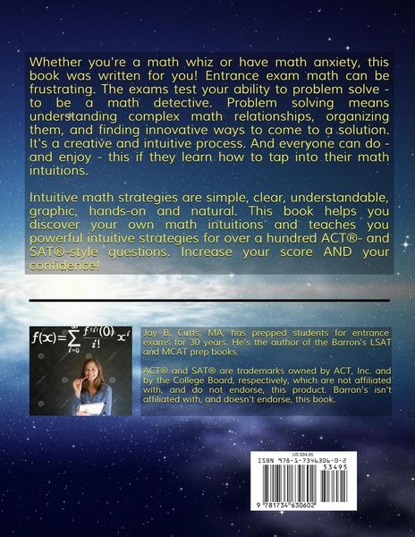 Produktbild: Intuitive Math - 100+ Power Strategies for ACT&reg; and SAT&reg; Math