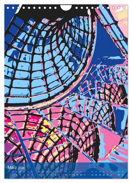 Produktbild: Paris pop-art (Wandkalender 2026 DIN A4 hoch), CALVENDO Monatskalender