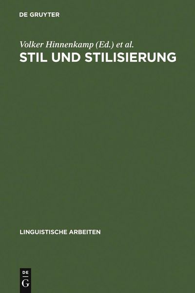 Produktbild: Stil und Stilisierung