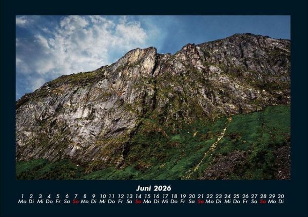 Produktbild: Berge 2026 Fotokalender DIN A4