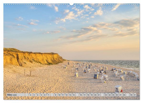 Produktbild: Wundersch&ouml;nes Sylt - Perle der Nordsee (Wandkalender 2026 DIN A2 quer), CALVENDO Monatskalender