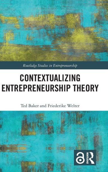Produktbild: Contextualizing Entrepreneurship Theory