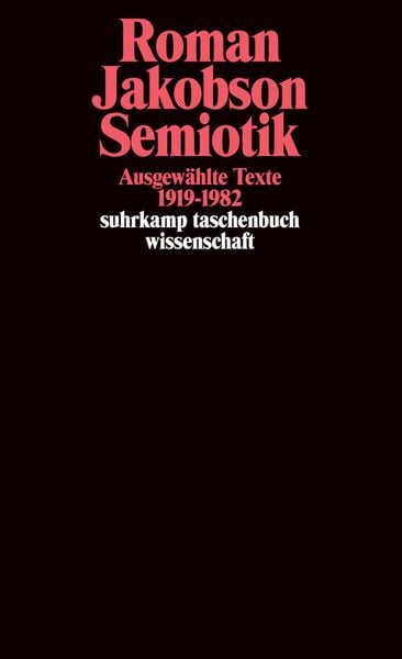 Semiotik, Taschenbuch von Roman Jakobson, Suhrkamp, 9783518286074