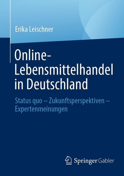 Produktbild: Online-Lebensmittelhandel in Deutschland