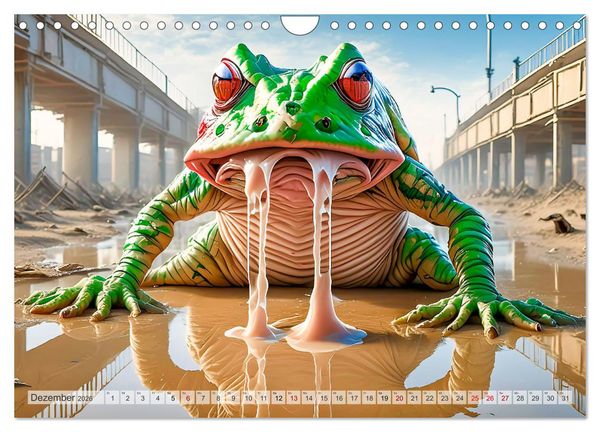 Produktbild: Apokalyptische Wildnis - Schatten der Zivilisation (Wandkalender 2026 DIN A4 quer), CALVENDO Monatskalender