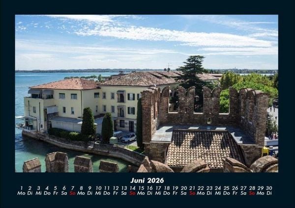 Produktbild: Die Seen der Erde 2026 Fotokalender DIN A4