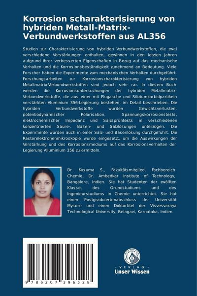 Produktbild: Korrosion scharakterisierung von hybriden Metall-Matrix-Verbundwerkstoffen aus AL356