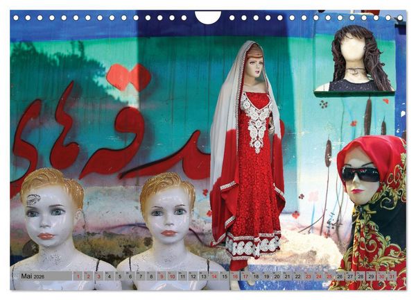 Produktbild: Schaufensterpuppen aus aller Welt (Wandkalender 2026 DIN A4 quer), CALVENDO Monatskalender