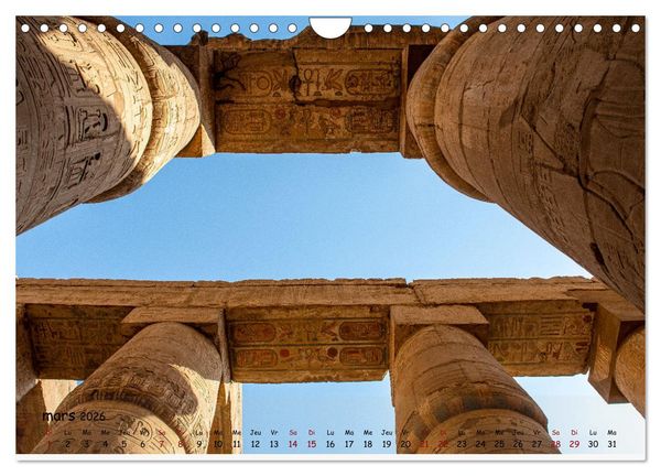 Produktbild: &Eacute;gypte, sur les rives du Nil (Calendrier mural 2026 DIN A4 vertical), CALVENDO calendrier mensuel