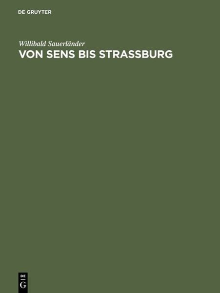 Produktbild: Von Sens bis Strassburg
