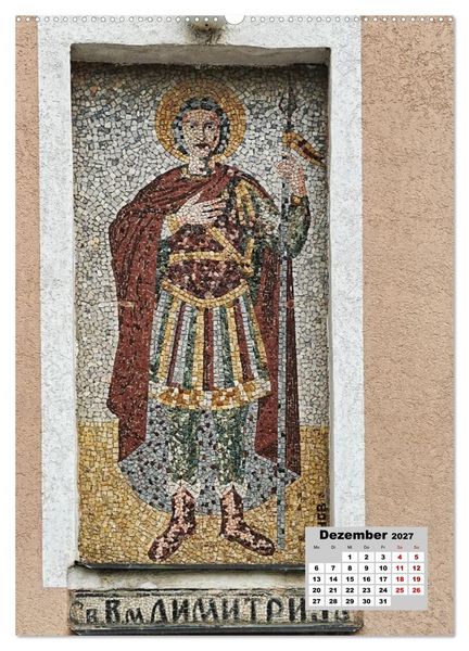 Produktbild: Orthodoxe Kirchen in Nordmazedonien (Wandkalender 2027 DIN A2 hoch), CALVENDO Monatskalender