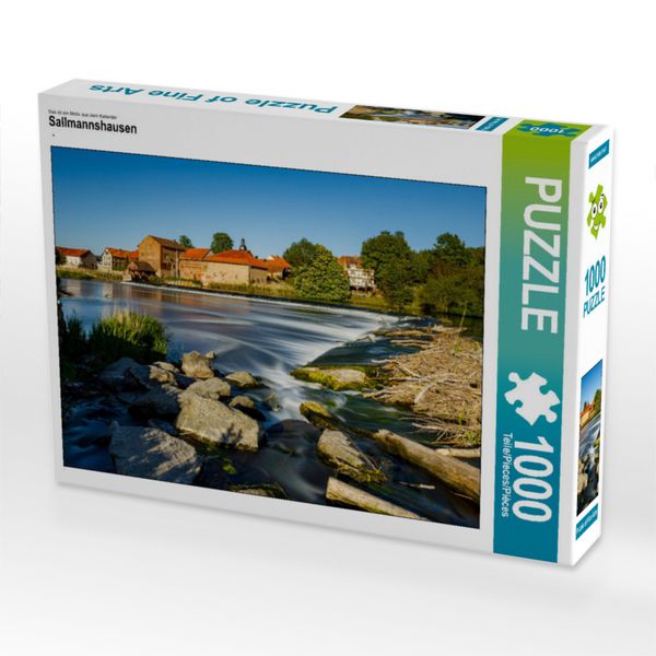 Produktbild: CALVENDO Puzzle Sallmannshausen | 1000 Teile Lege-Gr&ouml;&szlig;e 64x48cm Foto-Puzzle f&uuml;r gl&uuml;ckliche Stunden