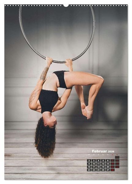 Produktbild: Aerial Hoop Magic (Wandkalender 2026 DIN A2 hoch), CALVENDO Monatskalender
