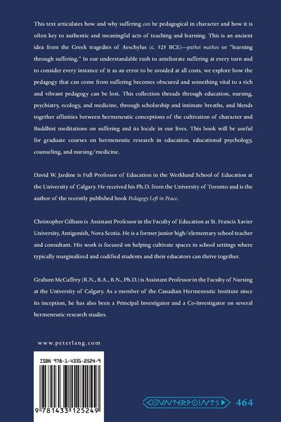 Produktbild: On the Pedagogy of Suffering