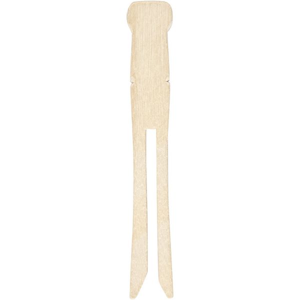 Produktbild: Creativ Company W&auml;scheklammern, L 9,5 cm, B 1,4 cm, 100 Stk
