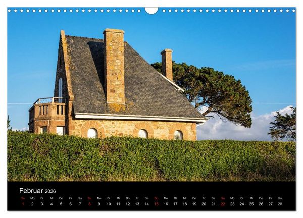 Produktbild: Unterwegs in der Bretagne (Wandkalender 2026 DIN A3 quer), CALVENDO Monatskalender
